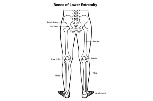 Download Bone of Lower Extremity Science Design - Design Collection