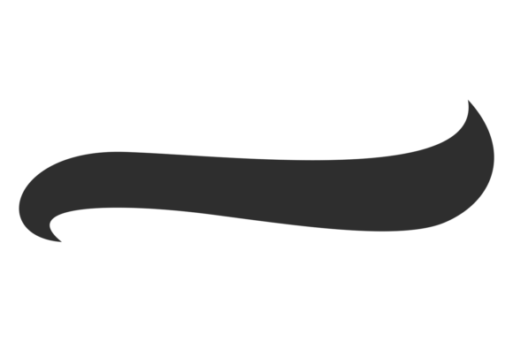 Download Curved Swoosh Element. Calligraphic Unde - Calligraphic Collection