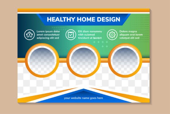 Download Healthy Home Design Horizontal Flyer - Design Collection