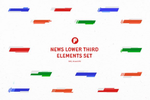 Download News Lower Third Elements Set - Set Collection