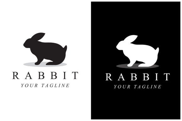 Download Rabbit Logo with Slogan Template - Premium Resources
