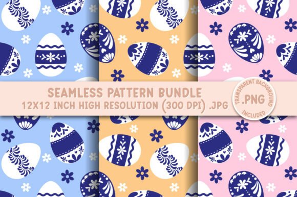 Download Mexican Talavera Easter Seamless Pattern - Premium Resources