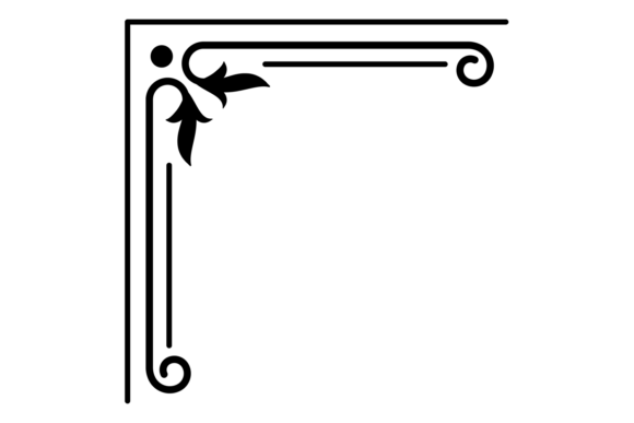 Download Flourish Corner. Decorative Calligraphic - Calligraphic Collection
