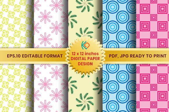Download Digital Paper Design Print Templates - Design Collection