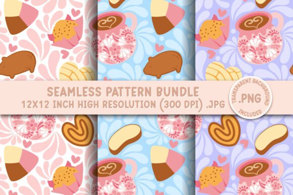 Download Mexican Pan Dulce Talavera Pattern - Talavera Collection