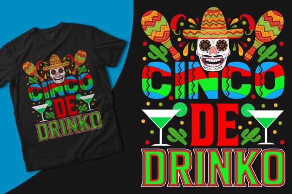 Download Cinco De Drinko, Mexican Design - Design Collection