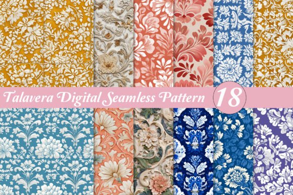 Download Talavera Digital Seamless Pattern - Talavera Collection