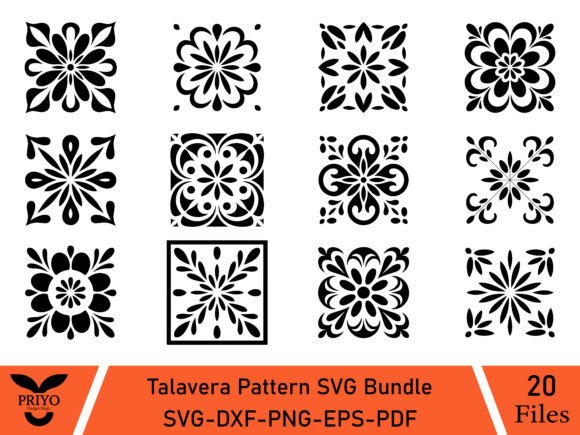 Download Talavera Pattern SVG Bundle - Talavera Collection