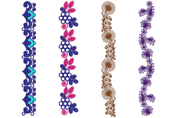Download Mexican Style Borders Set - Set Collection