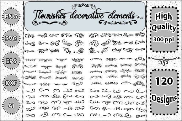 Download Flourishes Decorative Elements Svg Set 2 - Set Collection