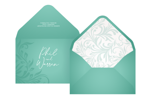 Download Wedding Invitation Envelope Set Template - Set Collection