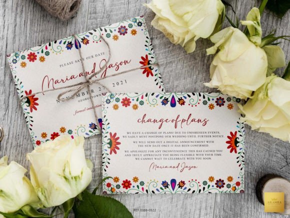 Download Mexican Theme Save the Date Card - Premium Resources