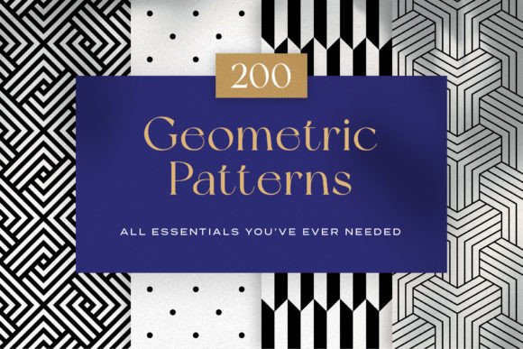 Download 200 Essential Geometric Patterns - Geometric Collection