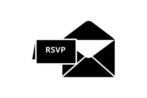 Download Rsvp Invitation Card Flat Design Vector - Design Collection