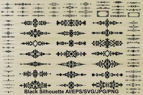 Download Flourishes Bundle, Flourishes, Dividers - Flourishes Collection